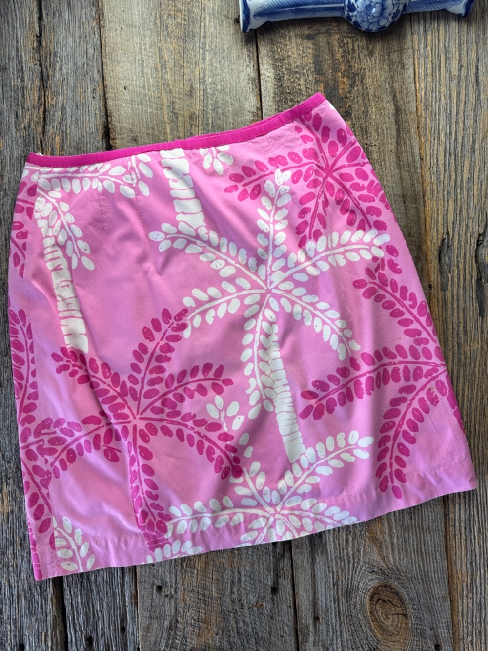 Lilly Pulitzer Palm Tree Skirt Size 10 - Picture 2 of 11